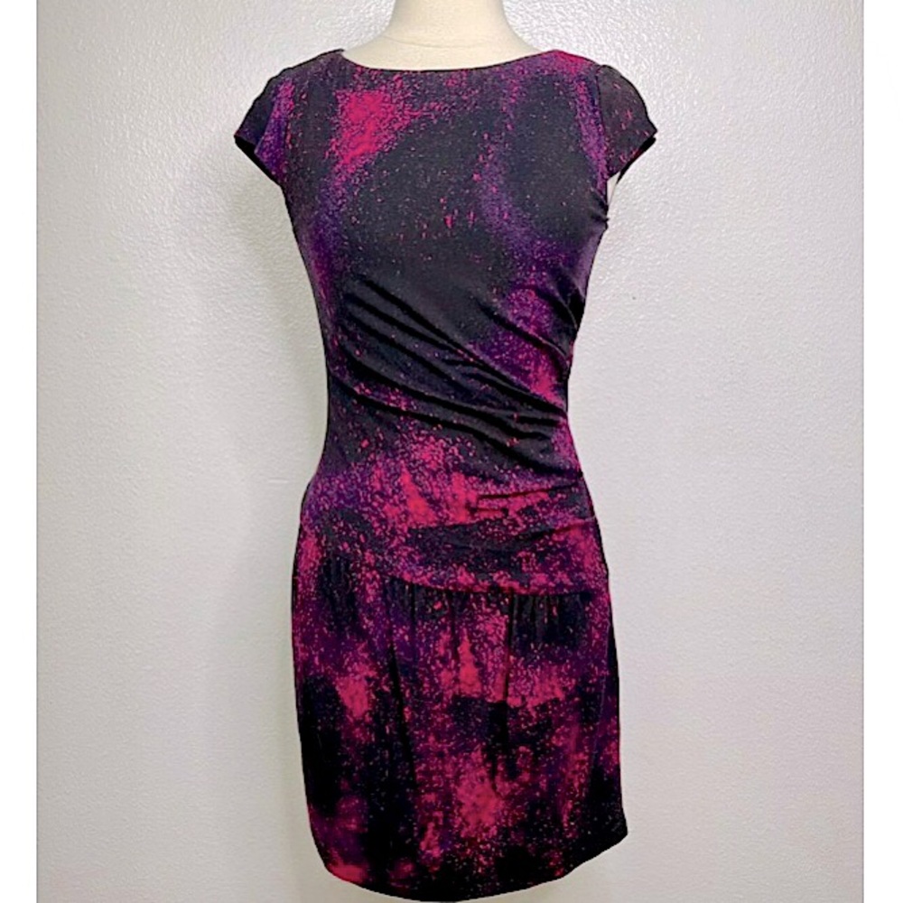AIDAN MATTOX Draped Dress
